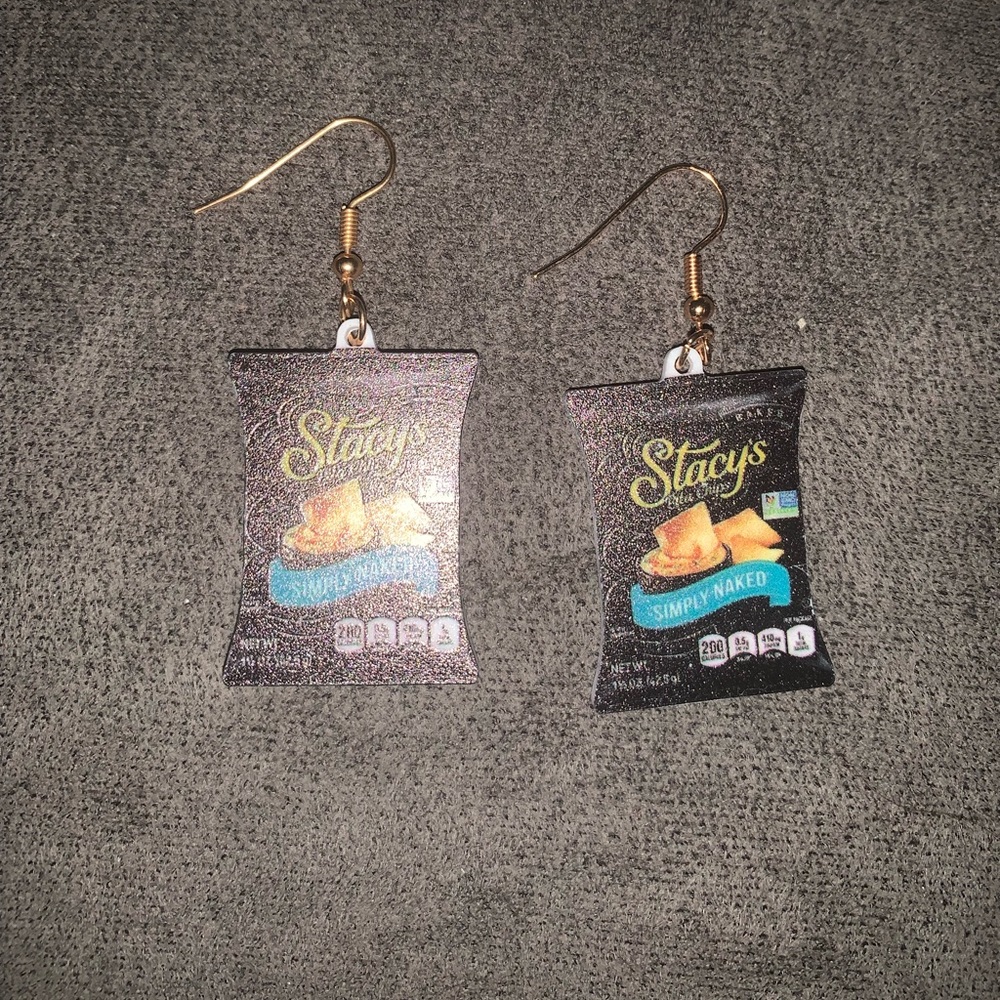 Stacys Pita Chips Snacks Products Earrings -29